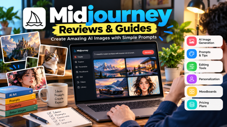 Midjourney Reviews and Guides for AI image generation